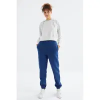 Tommy Life Dames Hoge Taille Fleece Joggingbroek