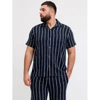Jack & Jones Coba Resort Plus Size Overhemd Met Korte Mouwen