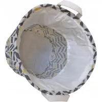 Meridian XXL Waskmand met Deksel - Opbergzak voor Speelgoed & Wasgoed