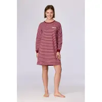 Woody Slaapkleedje roze streep - maat 140/10J