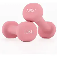 DAITORE Dumbbellset - Halterset - 2 x 1 kg - Antislip Coating - Gietijzeren Kern - Voor Krachttraining, Fitness en Thuisworkout