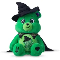 Troetelbeertjes Care Bears pluche knuffel 22cm - Wicked Good Luck Bear als Elphaba - verzamelbaar.