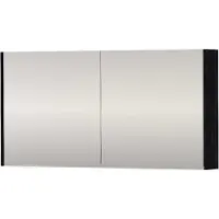 Proline SPK Xcellent Spiegelkast Dubbelzijdig 120x14x60 cm Black Oak
