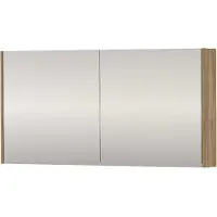 Proline SPK Xcellent Spiegelkast Dubbelzijdig 120x14x60 cm Cider Oak