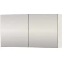 Proline SPK Comfort Spiegelkast Dubbelzijdig 120x14x60 cm Hoogglans Wit