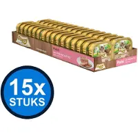 Stuzzy 64x - Kat Paté Ham - Kattenvoer Natvoer - 100g
