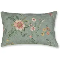Pip studio Everbloom Quilted Sierkussen Groen 45x70 cm