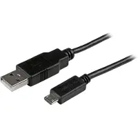 StarTech.com 1m Mobile Charge Sync USB to Slim Micro USB M/M