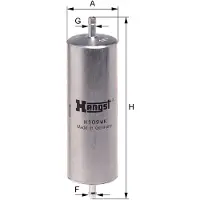 HENGST FILTER H109WK Brandstoffilter