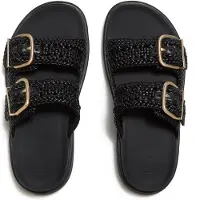 FitFlop Gen-ff woven two-bar slides