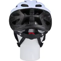 24hShop Fietshelm 55–58 cm – Verstelbare Kinband, Lichtgewicht en Ventilatiegaten – Maat M - Wit