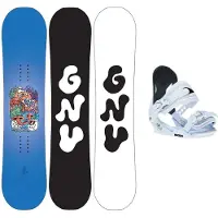 Gnu Recess Package Grom Junior Snowboard