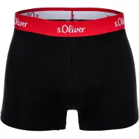 s.Oliver Boxershorts blauw / vuurrood / zwart / wit