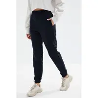 Tommy Life Dames Hoge Taille Fleece Joggingbroek