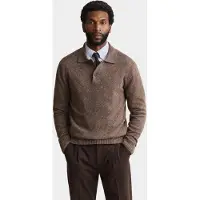 Gant Polo lange mouwen heren polotrui van wolmix met kleur 8040263/260