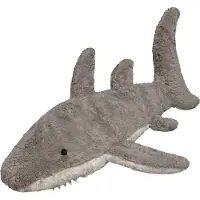 Senger Naturwelt Heizkissen - Shark - Klein - Grau - - One Size - Kuscheltiere