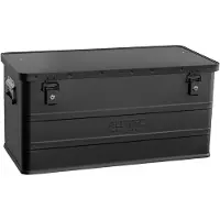 Alutec CLASSIC 11093Black Transportkist Aluminium (l x b x h) 775 x 385 x 375 mm