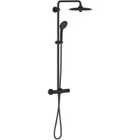 GROHE QuickFix Vitalio Joy 260 douchesysteem - Wandmontage - Waterbesparend - Phantom Black