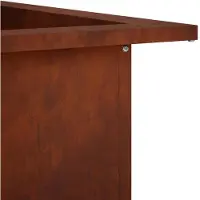 vidaXL Vuurschaal Ring Roestkleurig 90 x 90 x 25 cm weervast staal