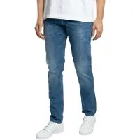 Replay Grover Rechte Jeans, Blauw