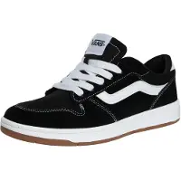 Vans Ryland Suède Canvas Sneakers, Zwart