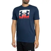 Under Armour UA M BOXED SPORTS UPDATED SS-BLU Heren Sportshirt - Academy - Rood