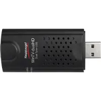 Hauppauge TV-stick WinTV-dualHD Met afstandsbediening Aantal tuners: 2