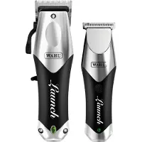 Wahl Launch Combo - Draadloze Kapperskit, Hoogwaardige Rotatiemotor, Lichtgewicht Ergonomisch Ontwerp, Taper & Afneembare Bladen