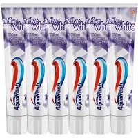 Aquafresh Tandpasta Active White - 6 x 100 ml - Voordeelverpakking
