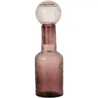 J-Line Fles - glas - bordeaux - small