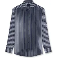 Olymp Luxor Hem Ekstra lang moue Strepe Sunshade Navy