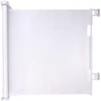 Maxxpro Uitschuifbaar Hekje - 11 x 160 x 86 CM - Bediening met 1 Knop - Flexibel - Wit