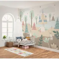 Komar Kinderbehang Disney Frozen Castle Playground (1 stuk)
