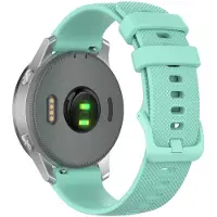 Eforyou Siliconen Bandje voor Garmin Venu 3S / 2S / Vivomove 3S 18 mm - Turquoise