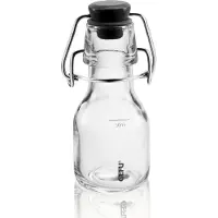 GEFU GINGO Shotflesjes 60 ml – 6 Stuks – Met Beugeldop – Lekvrij – Herbruikbaar