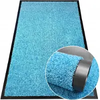 Oxide Blauwe Deurmat 60x80 cm - Absorberend en Elegant