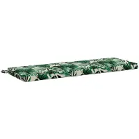 vidaXL Bankkussen SOEST 100% Polyester Bladpatroon 110 x 40 x 5 cm