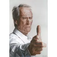 POsterpoint Clint Eastwood poster - Kunst - Art - Films - Dirty Harry - 61 x 91.5 cm
