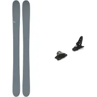 Candide Skis - Ski's - AK 106 2027 voor Unisex van Hout - Kindermaat 147 cm - Grijs