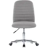 vidaXL Eetkamerstoelen draaibaar 2 st stof taupe
