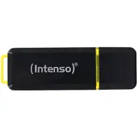 Intenso High Speed Line USB-stick 64 GB Zwart, Geel 3537490 USB-A 3.2 Gen 2