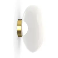 Tom Dixon Melt Surface Wandlamp Opal|Gold | Medium
