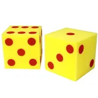 Learning Resources Gigantische Zachte Dobbelstenen met Stippen - Set van 2 - 3+