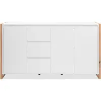 Finori - Dressoir met 3 Deuren en 3 Lades L160 cm - Denver