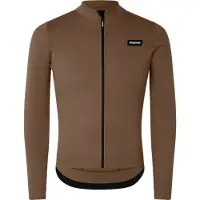 Gripgrab - EXPLR Merinotech Thermal Long Sleeve Jersey - Fietsjack M, bruin