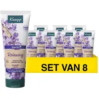 Kneipp Relaxing Lavendel Douchegel Mini - 8x75ml - Voordeelverpakking