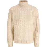 Jack & jones Premium Trui 'JPRBLUCALLUM' beige