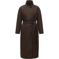 MSCH Copenhagen Dames Jassen Mschkeola Secilia Wool Coat - Bruin - Maat S/M