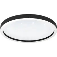 Eglo Montemorelos-Z, LED, 6500 K, 4100 lm, IP20, zwart, wit