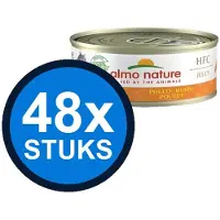Almo Nature 48x HFC - Kattenvoer Natvoer Blik - Gelei - Kip - 70g